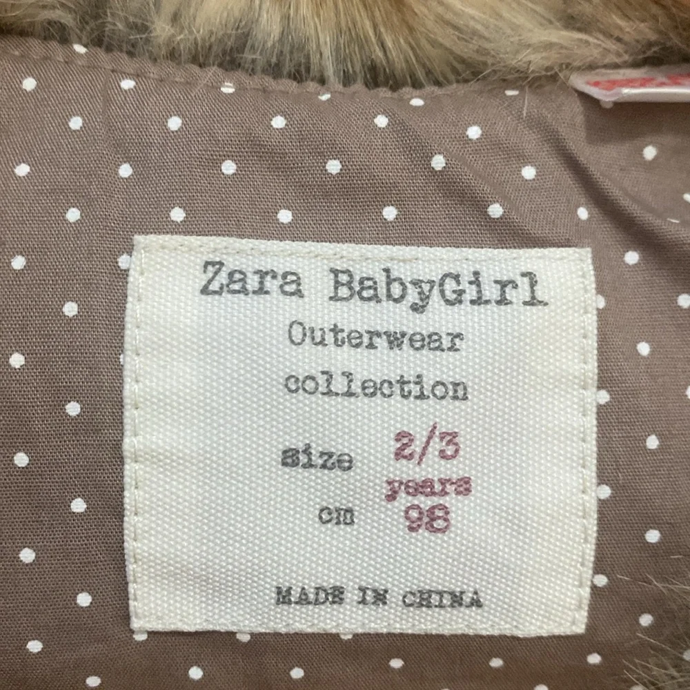 Zara Baby 2/3 Faux Fur Vest - Picture 2 of 11